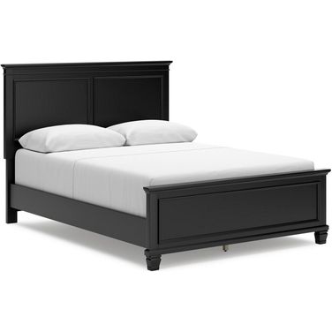 Lanolee Queen Panel Bed In Black