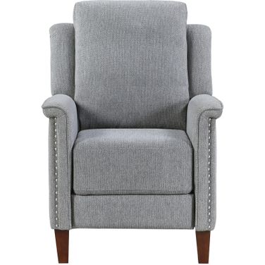 Lansing Push Back Reclining Chair In Gray