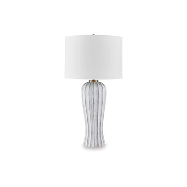 Lanwell Table Lamp In Antique Gray