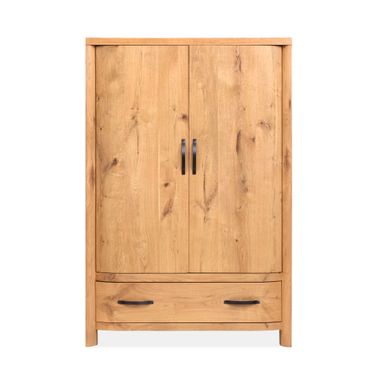 Laramie Armoire In Honey Wheat