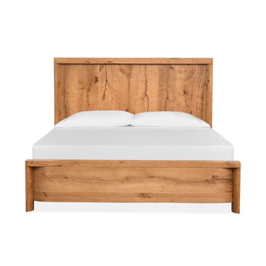 Laramie California King Panel Bed In Honey Wheat