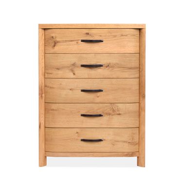Laramie Drawer Chest In Honey Wheat