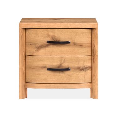 Laramie Drawer Nightstand In Honey Wheat