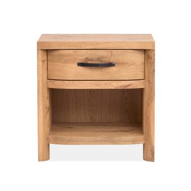 Laramie Open Nightstand In Honey Wheat