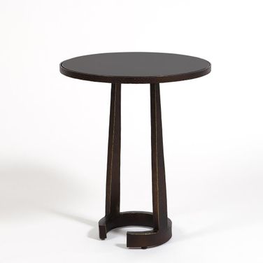 Large Coffee Table In Black and Bronze