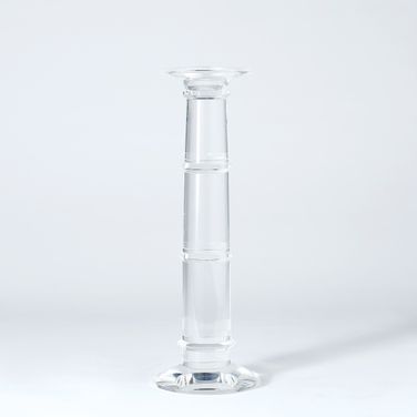 Large Ice Pillar Holder In Clear