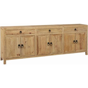 Large Old Elm Sideboard