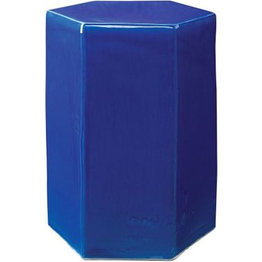 Large Porto Side Table In Cobalt Blue