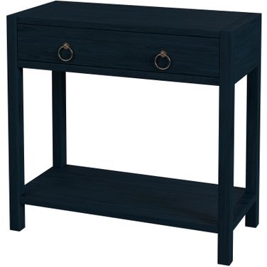 Lark 30 Inch Wood 1-Drawer Nightstand In Navy Blue