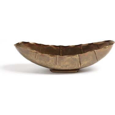 Larkin Small Bowl In Antique Brass