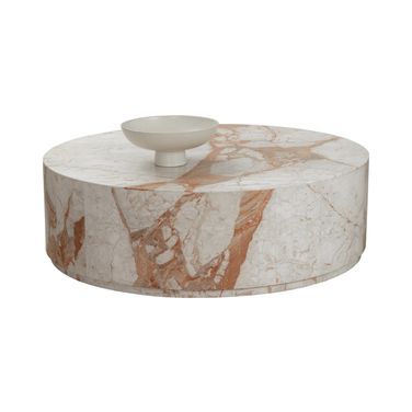 Laros Round Coffee Table In Cream