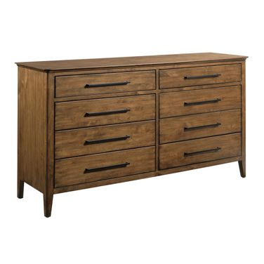 Abode Larson Drawer Dresser In Warm Brunette