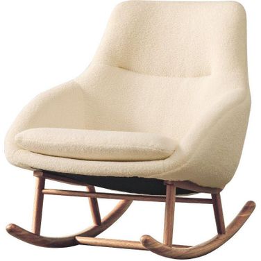 Las Vegas Beige Rocker Club Chair
