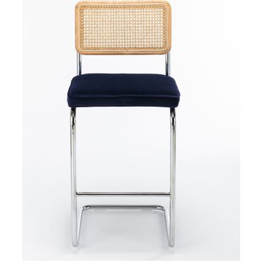 Latham Bar Height Stools Set of 2 In Sapphire
