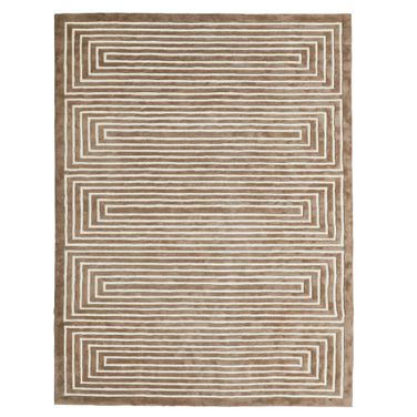 Latitudes 5' x 8' High Contrast Rug In White