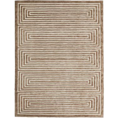 Latitudes High Contrast 9 x 12 Rug In Brown