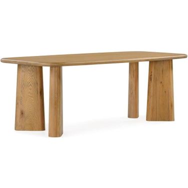 Laurel 84 Inch Dining Table In Natural