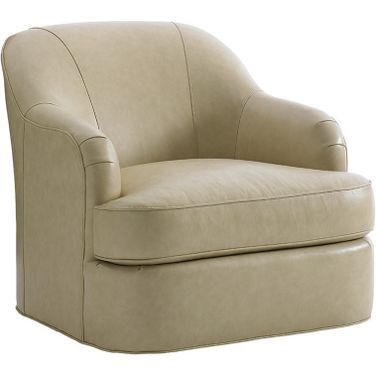 Laurel Canyon Alta Vista Leather Swivel Chai