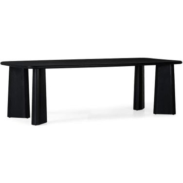 Laurel Dining Table In Charcoal