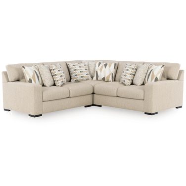 Laurelgrove 3-Piece Sectional In Pebble