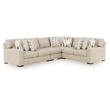 Laurelgrove 4-Piece Sectional In Pebble