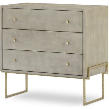 Laurent Drawer Chest In Champagne