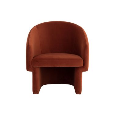 Lauryn Lounge Chair In Meg Rust