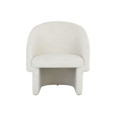 Lauryn Lounge Chair In Merino Pearl