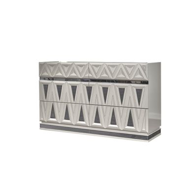 Lavita Dresser In River Sand Gray