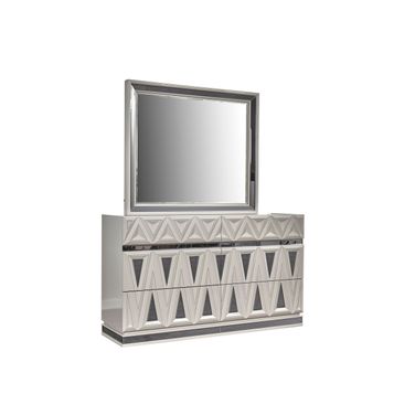 Lavita Dresser In River Sand Gray