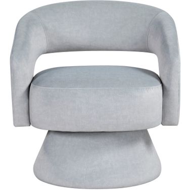 Lavon Swivel Chair In Gray