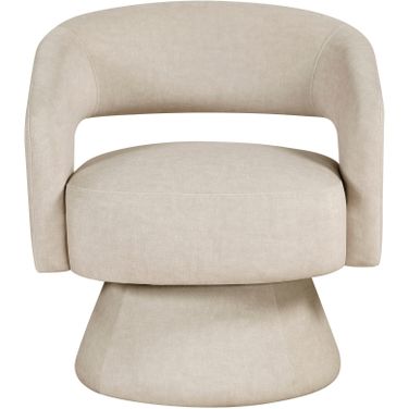 Lavon Swivel Chair In Taupe