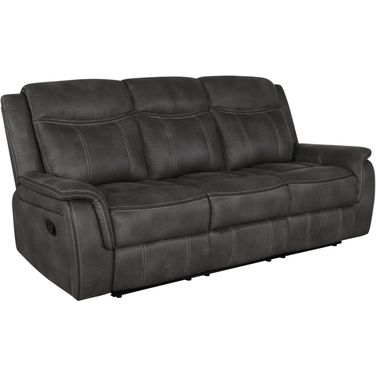Lawrence Upholstered Tufted Back Motion Sofa