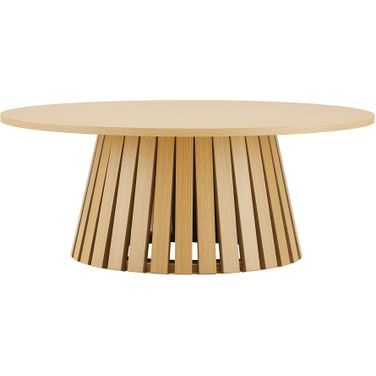 Layla 35.4 Inch Coffee Table In Natural Oak