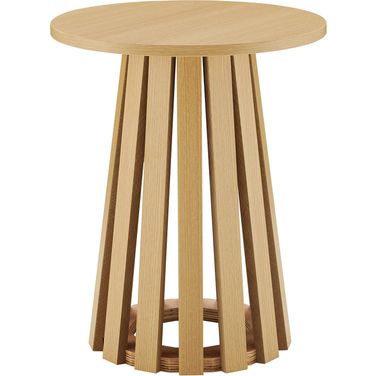 Layla End Table In Natural Oak