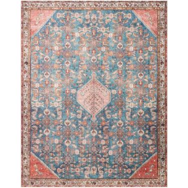Layla Marine/Clay 9' x 12' Rug