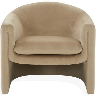 Laylette Accent Chair In Light Brown