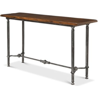 Layton Natural Gray Lodge Console Table
