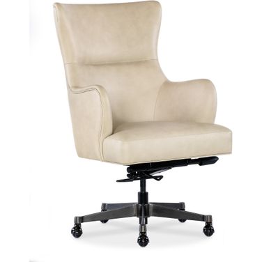 Lazzaro Executive Tilt Swivel Chair In Beige