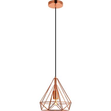 Jago 9.8" Copper 1 Light Pendant