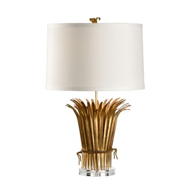 Leaf Lamp In Gold