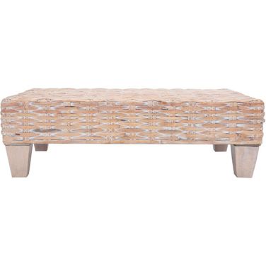 Leary Coffee Table in White Wash