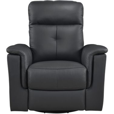 Bristow Swivel Glider Reclining Chair In Black