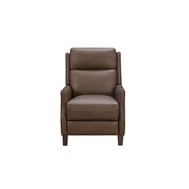 Ledger Push Thru The Arms Recliner In Walnut