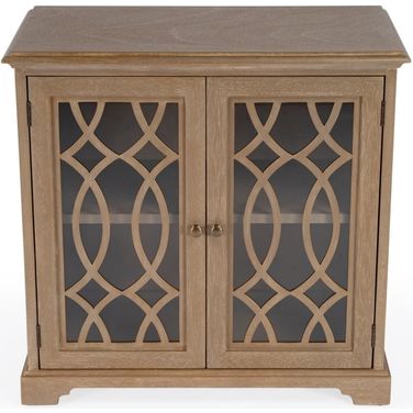 Lee 2 Door Cabinet In Light Brown