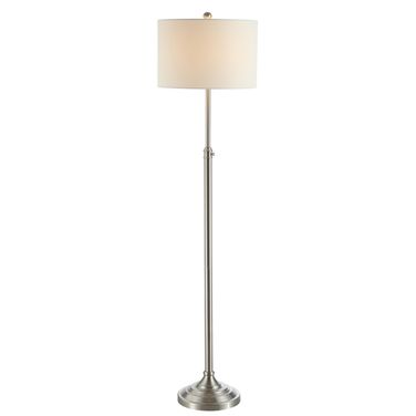 Leeland Brush Nickel Floor Lamp