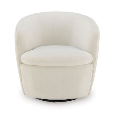 Leemont Swivel Accent Chair In Snow