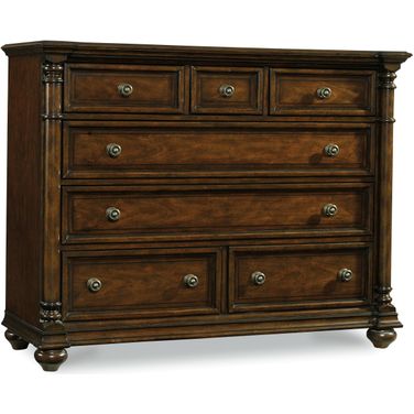 Leesburg Dark Wood Bureau