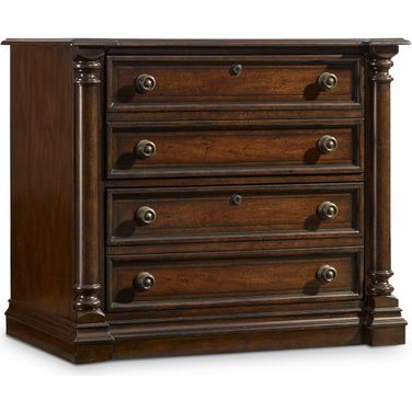 Leesburg Dark Wood Lateral File