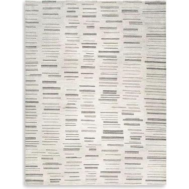 Leesdale 8 ft x 10 ft Rug In Ivory and Brown